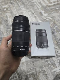 عدسه كانون • ٧٥-٣٠٠ • نظافه مية بالمية