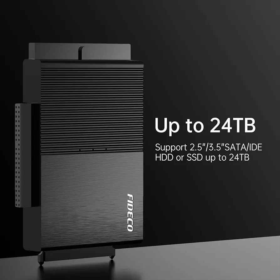 محول FIDECO PL319 من USB 3.0 إلى SATA و IDE، ويستخدم لتوصيل الأقراص الصلبة الخارجية بجهاز الكمبيوتر. 
توافق الأقراص: يدعم أقراص SATA و IDE بحجم 2.5 بوصة و 3.5 بوصة.
سرعة النقل: يوفر سرعة نقل بيانات عالية تصل إلى 5 جيجابت في الثانية عبر منفذ USB 3.0.
التشغيل: يتميز بكونه لا يحتاج إلى تعريفات (Driver-free) وسهل الاستخدام.
FIDECO: فيديكو
Model. PL319: طراز PL319
USB 3.0 to SATA & IDE Cable: كابل يو اس بي 3.0 إلى ساتا وآي دي إي
Compatible with 2.5" /3.5" SATA & IDE HDD SSD: متوافق مع أقراص اتش دي دي واس اس دي ساتا وآي دي إي بحجم 2.5 بوصة / 3.5 بوصة
Super Speed+ Up to 5Gbps: سرعة فائقة تصل إلى 5 جيجابت في الثانية
Driver-free: لا يحتاج إلى تعريف
Easy to Operate: سهل التشغيل بغداد, العراق


**إذا كنت صاحب هذا الإعلان وتريد حذفه لأي سبب، رجاءا أرسل رسالة إلى الدعم الفني**