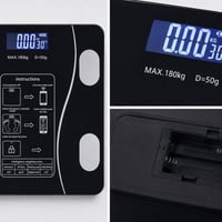 ميزان ذكي • بلوتوث • شاشة LED