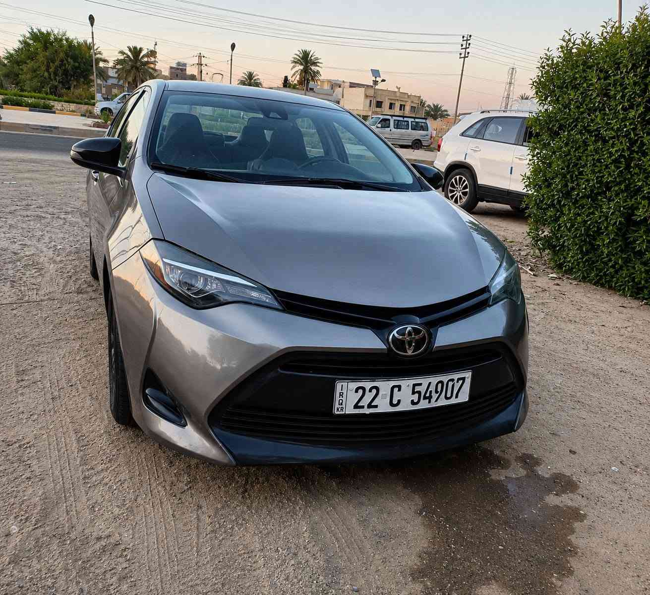 كورلا موديل 17 Le رقم أربيل بأسمي سنوية ورقم جديد وارد أمريكي ضرر كلش بسيط  موجود صور الحادث داخل المنشور السيارة بدون إرباك و كير ومكينة مكفولات حدادية جديدة ماشية 124 ميل والسونار موجود 
السعر 122 وبيه مجال
العنوان ديالى المقدادية
***********
