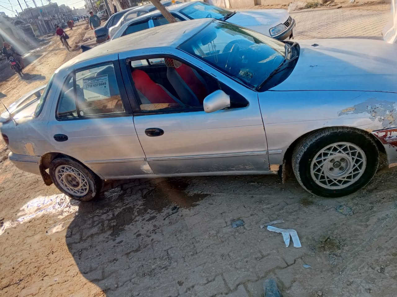 سيفيه مديل94 رقم كربلاء الماني 

سنويه ساقطه  من ال2019

مكينه وكير مشروطات جدد 

حداديه جديده تخم تاير جديد

كهربائيات شغاله 

كير عادي مكفول 

خياسات مابيهه 

مصبوغه حزام 

سياره جاهزه وحلوه 

مكان نجف مشخاب 

السعر 26وبيهه مجال لشرايه

شرط المداور ***********
