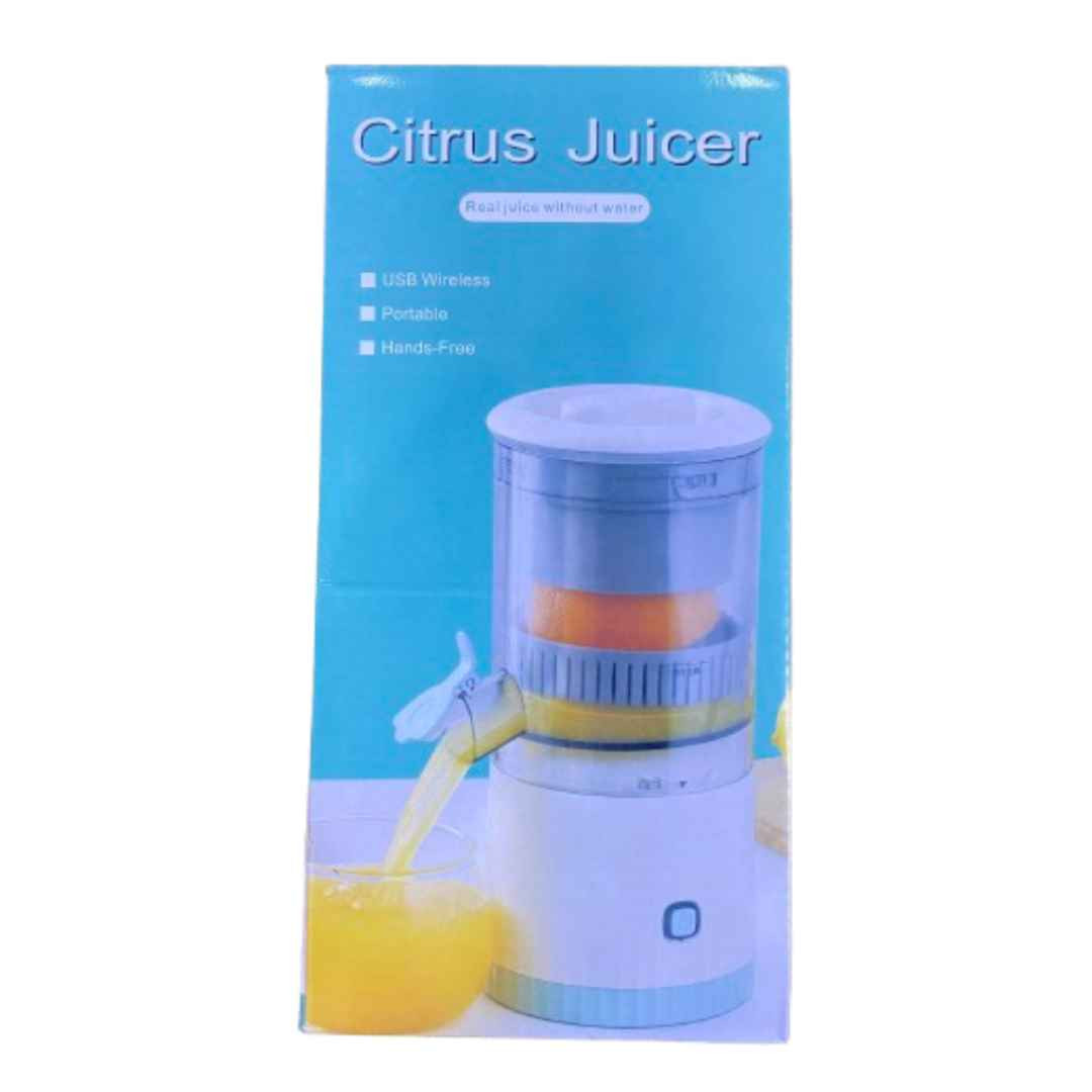 تصميم عملي ومميز 

- سهلة الاستخدام تعمل عن طريق الشحن والكهرباء 

- عصر عالي الكفاءة

- دوران بزاوية 360 درجة فى جميع الإتجاهات 

- مزودة بمنفذ USB للشحن

- مزودة بفلتر لفصل مخلفات العصائر 

- سهلة التنظيف أجزائها قابلة للفصل 

- مفتاح واحد لتشغيل العصارة 

- منفذ لاخراج العصير

- يمكن استخدامها في عصر البرتقال والتفاح والرمان وغيرها بغداد, العراق


**إذا كنت صاحب هذا الإعلان وتريد حذفه لأي سبب، رجاءا أرسل رسالة إلى الدعم الفني**