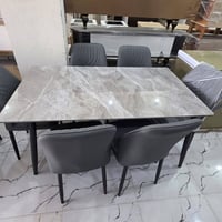 طاولة طعام • ست كراسي • مجمع الربيع