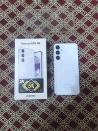 سامسونك a55  الذاكرة 256 استخدام قليل مكفول من كلشي  أخو الجديد السعر ...