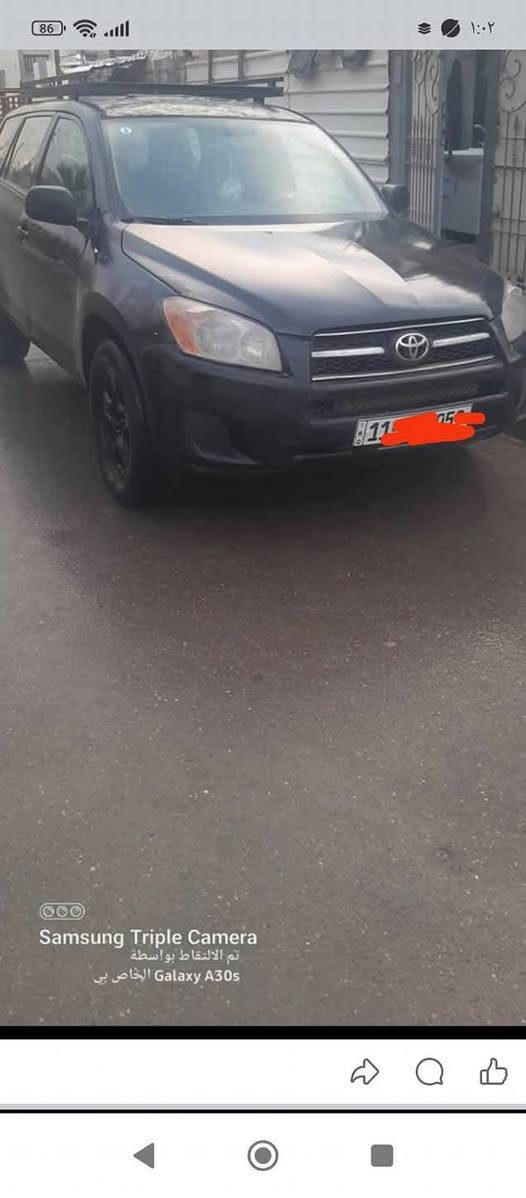 السلا م عليكم رف فور موديل ٢٠٠٧ مكينه ٢٤٠٠ اوتوا تبريد شغال السياره جافيه بس تعميرها موحلو باسمي رقم انكليزي اريدها ٥٥ وبيها مجال حك الجيه ***********
