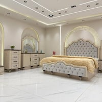 صحره كانتري • ٩ قطع • سرير مخزن