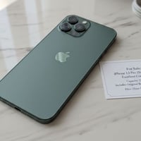 ايفون 13 ابرو ماكس نضيف جدا البطاريه 84 الذاكرة 256 مع الشاحنة الاصليه...