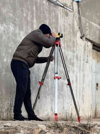 🏗️ أعمال مساحية – المرحلة الترابية بناية تجارية | 6 طوابق | مساحة 750 ...