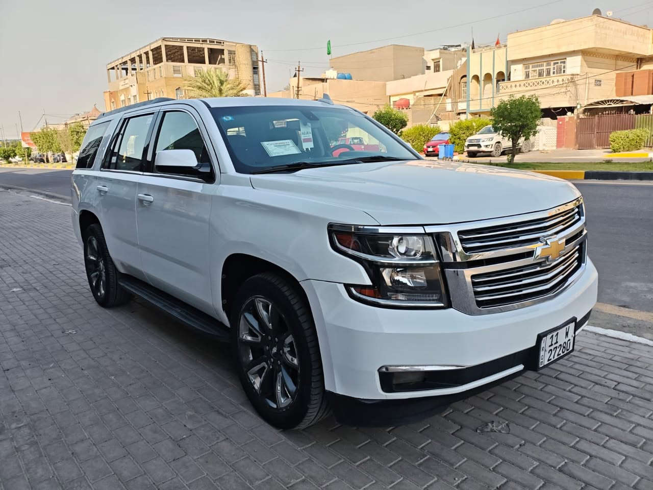 السلام عليكم تاهو 2018  LT  سعرها 238 ورقة رقم بغداد بسمي هزه وسنويه جديده بيه بنيد معه جاملغ بدون دواخل سيارة جديدة محرك كير مكفولات صدر امامي خلفي جديد تخم تاير جديد للاستفسار *********** السعر 238 ورقة مكان بغداد

