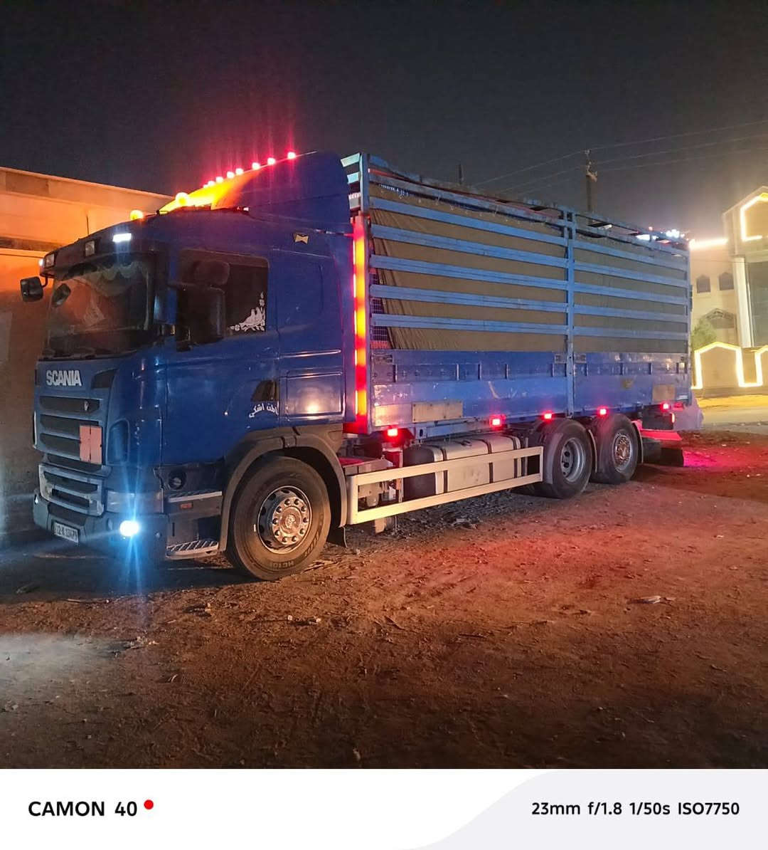 سلام عليكم سكانيا سحال شاصي مكينه 6 اوتوماتيك بداية تبخير رقم أربيل انگليزي تحويل ثاني يوم السياره جاهز من كلشي السعر 310 وبيه مجال مكان السياره بصره الزبير ***********/***********
