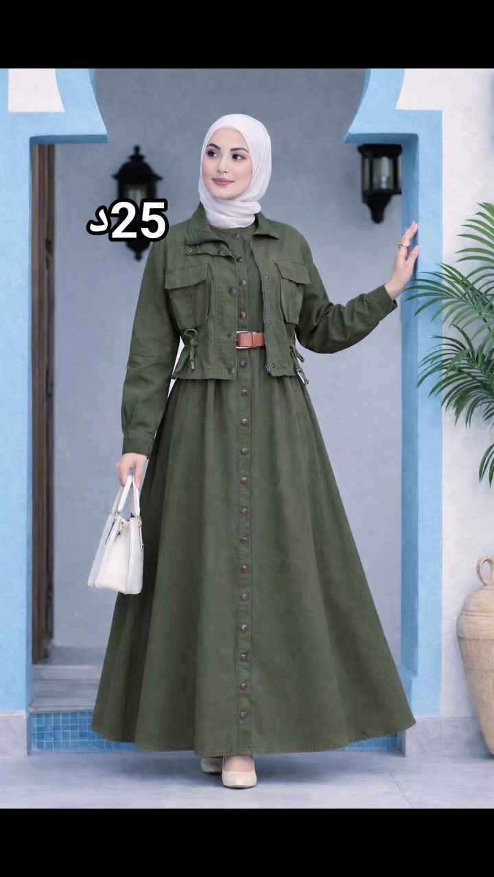 “الفستان مش بس لابقلك… الفستان مستسلم إلك من أول نظرة 😉🔥”

فستـان كتـان قطعتيـن بحـزام دبل كلـوش❤️
مقاسـات:S-M-L-XL لـوزن 50-80😉
السعـر:25 دينـار👌
Su


**إذا كنت صاحب هذا الإعلان وتريد حذفه لأي سبب، رجاءا أرسل رسالة إلى الدعم الفني**