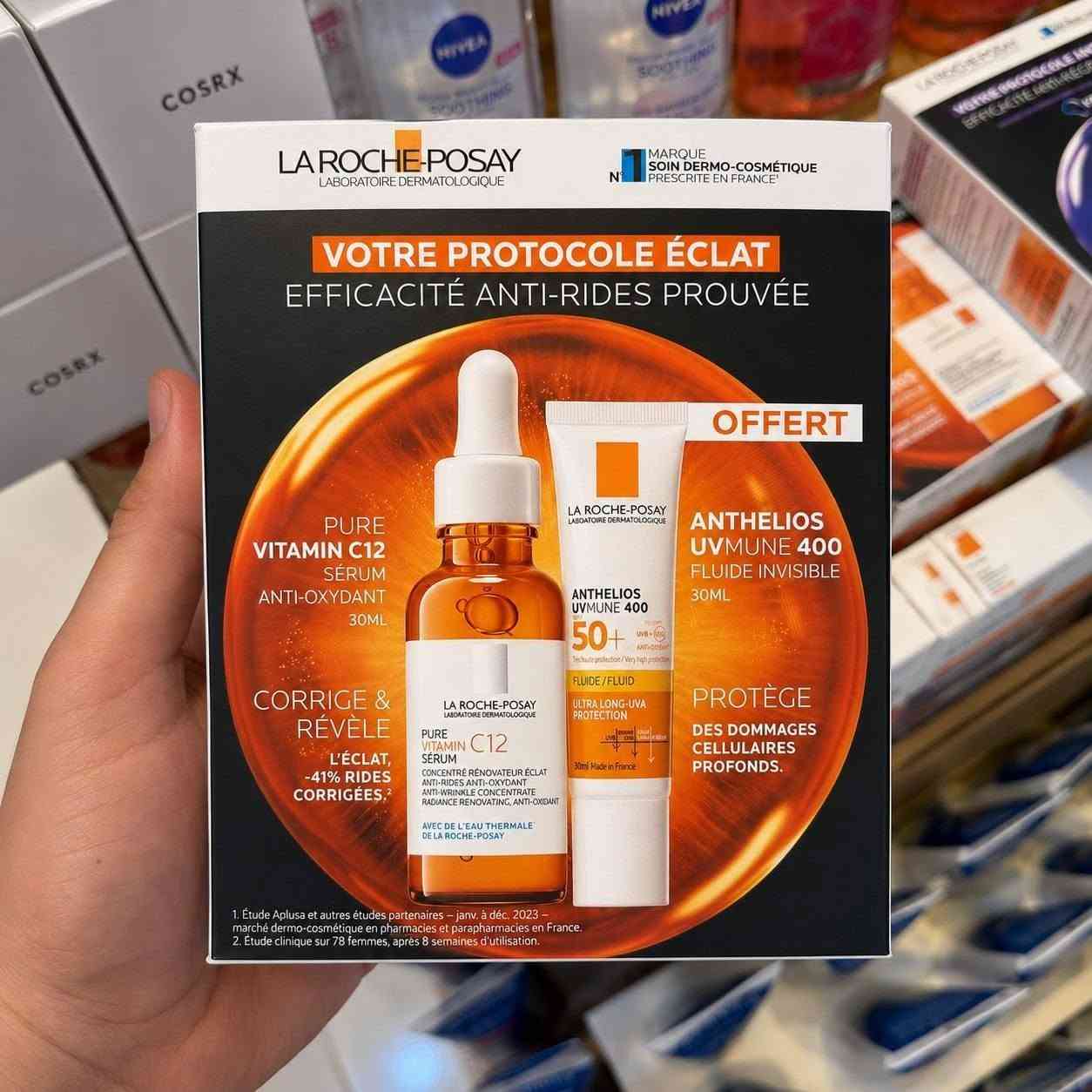 روتين لاروش بوزيه ميلا B3 للتصبغات والبقع الداكنة مع واقي الشمس أنثيليوس UVMune 400 SPF50+ 

سعر الدرزن  50الف فقط د.ع 🔥🔥
💙 روابطنا الرسمية 💙
━━━━━━━━━━━━━━━
🔹 قناتنا على التليجرام
💙 https://t.me/cnvxhkkgfjlkfshklmklljfcjllhgfhk
━━━━━━━━━━━━━━━
🔹 صفحتنا على الفيسبوك
💙 https://www.facebook.com/share/1CspoQ6L4S/
━━━━━━━━━━━━━━━
🔹 حسابنا على الانستغرام
💙 https://www.instagram.com/e_o_p.90?igsh=MTk4eGduOWVvdW1ydQ==
━━━━━━━━━━━━━━━
✨ نورتونا بكل مكان ✨


**إذا كنت صاحب هذا الإعلان وتريد حذفه لأي سبب، رجاءا أرسل رسالة إلى الدعم الفني**