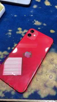 ايفون 11 عادي جهاز جديد بس بطاريه اصليه مبدل فقط الذاكره 256 العنوان  ...