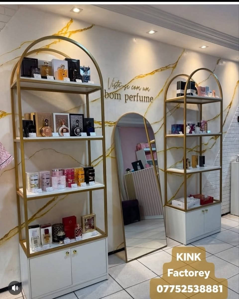 كل ماهو جديد ومميز تجدو لدى شركة KING FACTORE 

 تتوفر رفوف وعارضات ازياء بانتاج مصنعنا حسب الطلب بلقياس وعدد الرفوف والوان نوفرھا لكم

يوجد فريق مختص يوصل لمحلك ياخذ قياسات بلمضبوط وينطيك كل التفاصيل عن عملنا

للاكثر معلومات يرجى مراسلتنا على الخاص او الاتصال بالرقم *********** ويوجد واتساب

العنوان بغداد المدائن
بغداد زعفرانية
 #العراق #بغداد #ملابس #ديكورات #تصاميم #ازياء

