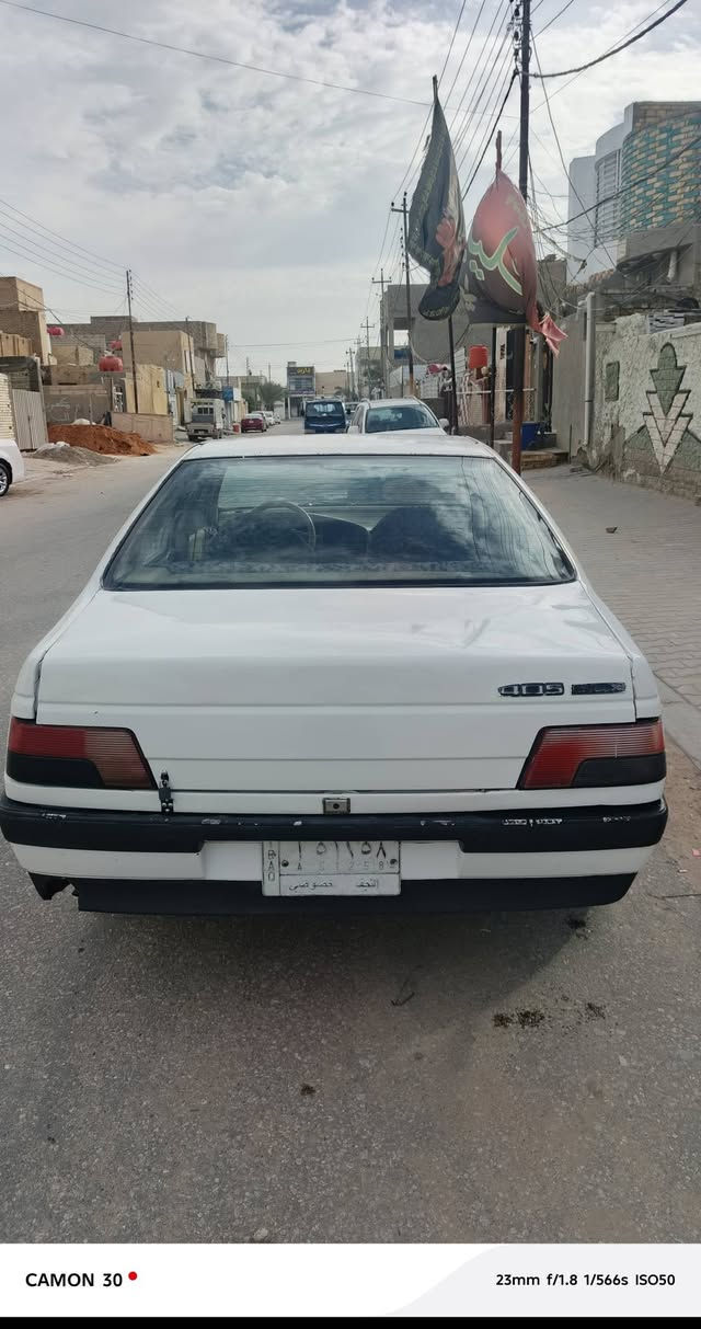 السلام عليكم
  بيجو 405 للبيع فقط 
سيارة بدون راعي  بدون راعي  اتكفل سرقه وعشائر وطلب سيارة معمره تعمير جديد مصبوغه داير كير ومكينه   جدد  بس سيارة نقصها حداديه   فقط
مكاني النجف  سعرها(20) وبيها مجال  حق جيه فقط
وبل عافيه على الياخذها
***********
