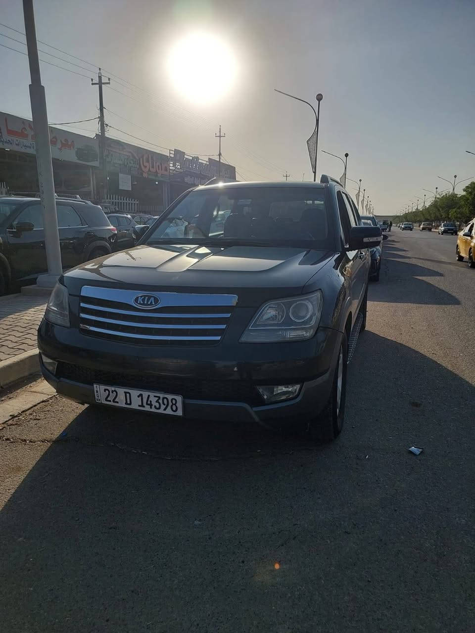 السلام عليكم 
كيا موهافي موديل ٢٠٠٩ كوري رقم اربيل 
فور ويل محرك 6سلندر ٣٨٠٠ 
دبلات هوائية خلفية
نظام نزول منحدرات
ESP 
Auto 4W
بصمة 
فتحة سقف
7راكب
3قطع تبريد
كشنات جلد
تدفئة كشنات
حساس خلفي
شاشة
كراسي امامي تحكم كهرباء 
تحكمات ستيرن
ستيرن كهرباء
مثبت سرعة
صندوق شفط
مري شفط
ماشية 225 الف
بيها قطعة تعديل بارد جامرلغ طرف السايق
 العنوان كركوك 
السعر ١٤٠ وبي مجال بسيط
رقم هاتف ***********
