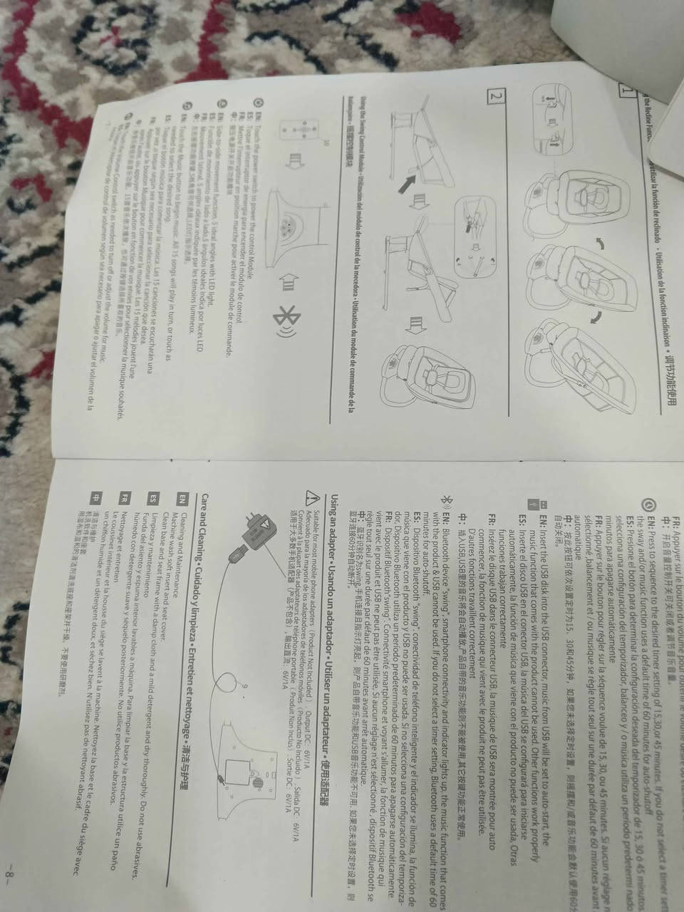 جۆلانەی کارەبایی مناڵی ساواتا،۳ ساڵ ،بەپیلو کارەباش ئیشەکات، بلوتوسە، یوئێسبیە،کۆنتڕۆڵی لەگەڵدایە، یەک مانگ بەکارهاتوە ڕێک لۆک لۆکە کارتۆنو هەمو ئەشیاکانی وەکخۆی ماوەتەوە،نرخی ۷۰هەزارە بەگەیاندنەوە لەسلێمانیم ،گەیاندنم هەیە بۆهەموکوردستان،*********** السليمانية, العراق
