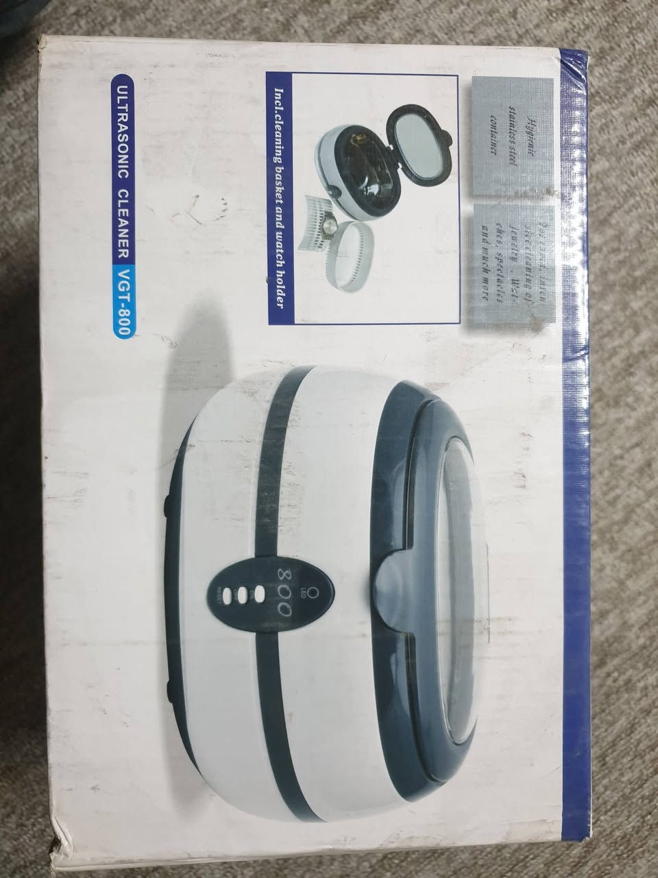 متوفر معقمة بالموجات فوق الصوتيه للساعات موضح بالصور


**إذا كنت صاحب هذا الإعلان وتريد حذفه لأي سبب، رجاءا أرسل رسالة إلى الدعم الفني**