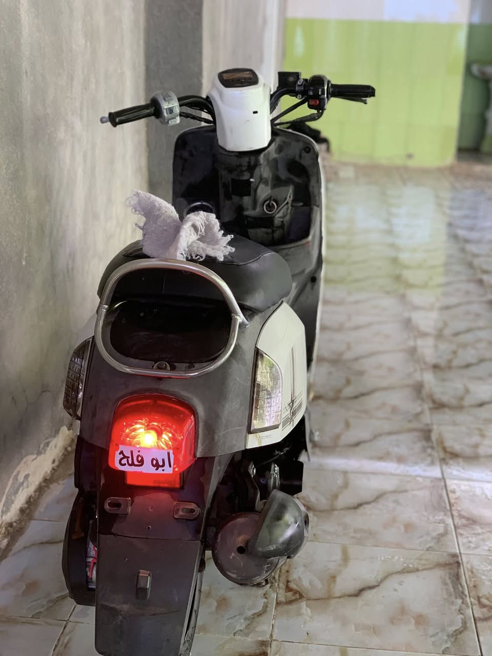 سلام عليكم دراجه بوليس نوزل كفاله عامه كله ختم واحد ويه المحرك سعر (٦٠٠)وبيه مجال قليل مكاني طويريج هذه رقمي ***********
