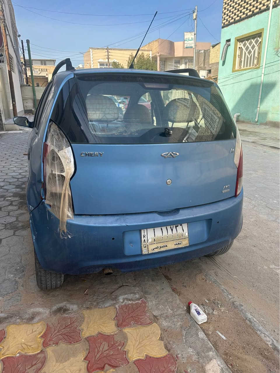 شيري اي ون مديل 2012 ماشيه ٦٦ الف المكينه والتبريد بحاله جيده حداديه خمسين بالميه خلل في الكير البك يعشق ورا ثواني يرجع يبوش السعر ٢٧ وبيها مجال الاستفسار *********** النجف, العراق
