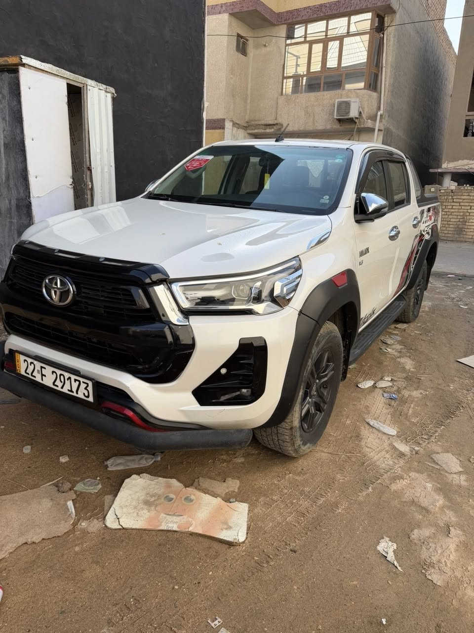 بيكب هايلوكس موديل 2024  مكفوله كفاله عامه 6v رقم أربيل الجديد شركه جيهان فول  للاتصال *********** متوفر واتساب
