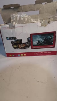 تلفزيون محمول • شاشة LCD HD • بطارية داخلية