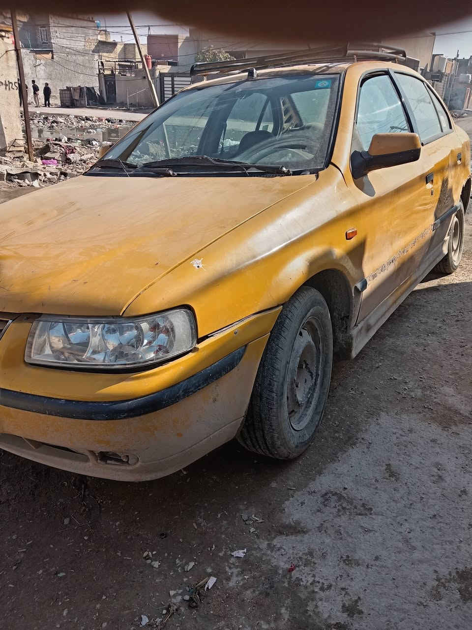 سلام عليكم سمند موديل11 سياره شغال وتمشي خير من الله بس اببع كوم حديد شرط تحويل كبل مكاتبه مروريه ***********
