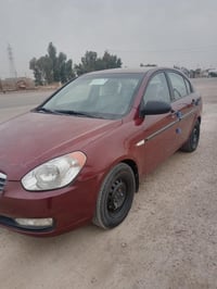 أكسنت خليجي موديل 2008 لون ماروني محرك وكير جديدوتبريد ثلج مكينة 1600 ...
