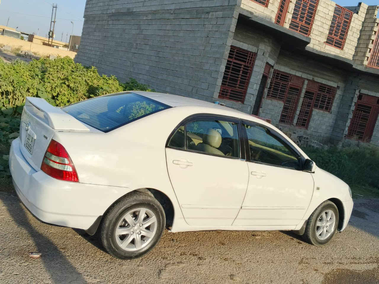 سياره كورولا بيكاتشو 2001
مصبوغه عام 
دواخل كوشنات جلد شاشه محرك كير مكفول
تبريد شغال فقط نقص غاز 
المكان صلاح الدين بلد ناحيه يثرب 
السعر 63$ بيه مجال قليل 
رقم الهاتف ***********
