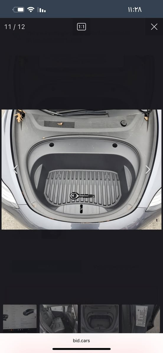 السلام عليكم 
تيسلا 3موديل 2023 رقم بغداد انكليزي ماشيه 25الف كيلو حادث ٣قطع بجم كبس صندوك وخلفيه كبس بطاريه كبس وكالة السعر نهائي 15000$ لاستفسار *********** وات ساب
