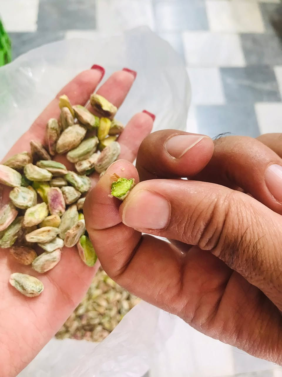 Wholesale sale of high quality Iranian pistachios and pistachio kernels

بيع بالجملة للفستق الإيراني عالي الجودة وحبوب الفستق

contact us in whatsapp :009809122886280


**إذا كنت صاحب هذا الإعلان وتريد حذفه لأي سبب، رجاءا أرسل رسالة إلى الدعم الفني**