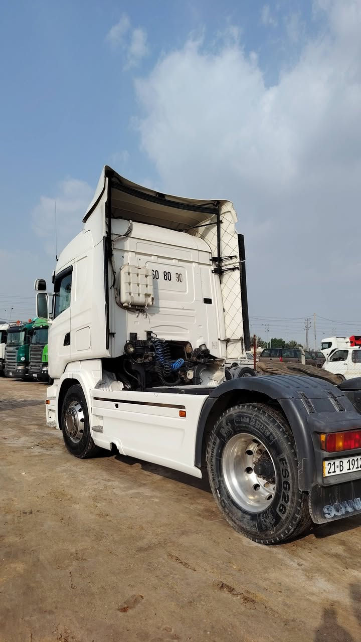 للبيع سكانيا 2007 مربوطه صهريج مكينه انجكتر V8 حجم R500 كير عادي السياره جاهزه للعمل العنوان البصره الزبير المعارض معرض المهدي للأتصال *********** ابو علي ***********
