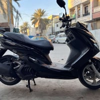 دراجه ياماها ماجستا S ياباني اصلي قبغ نفخ استاند حساس خطين سكليتر فول ...