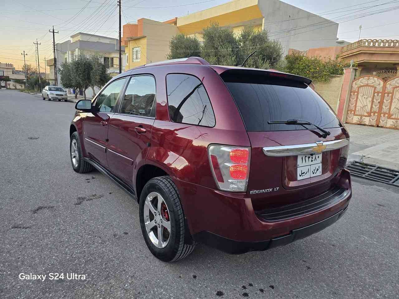 للبيع
السعر 83$
سيارة نظيفة بمعنى الكلمه 
اكينوكس موديل 2007 ماشية 162 ألف 
رقم اربيل  شرط التحويل والوكالة 
لون 🍒  كرزي 
محرك 6 سلندر حجم 3400 
كير محرك بشرط 
بيها نشاط وشلعة توب 
كشنات جلد وكهرب  داخل عسلي 🍯  لونين داخل صاج 
صدر امامي خلفي جديد
ويل كروم  طخم تايرات جديد  
تبريد ثلج ❄️❄️
صبغ قطعتين  جمالية بدون دواخل نهائيا 
سيارة  جاهزة 
موصل الايسر 
***********
***********
