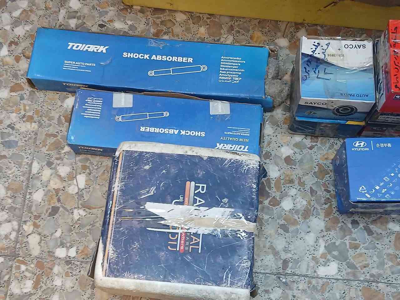 اسلام عليكم ادوات سيارات تصفيه محل
فلنجه دسك صغير سمند 
فيت بم صوندة 
راديتر تبريد طيبه .سمند .بيجو .سايبا 
ماطور جام سمند . طيبه 
بلي قايش طيبه 
دبل روى اصلي شركه 
فلنجه دسك طيبه 
فلنجه دسك سمند 
فلنجه بنز سمند 
ماطور ماسحات سايبا 
مرايه روى 
قايش كورلا 
قايش سمند محرك 
مروحه كامله تبريد سايبا 
مجول مزدوج سمند 
فلتر شوته و تبريد كافه سيارات 
عكرب سايبا 
بنز سايبا 
بنز بيجو 
بنز سمند 
دسك حساس بيجو 
دسك سمند 
واير بلك سمند و سايبا و روى 
بوري تدفئه طيبه 
كتفات كل انواع 
فيوزات كل انواع 
كلوبات كل انواع 
جوزة حماوة كل انواع 
اصبع حماوة كل انواع 
كلشي متوفر اتصل وتدلل 
يوجد توصيل او تواصل على رقم *********** 
العنوان بغداد .....غراض اصليه مستعجل على البيع
