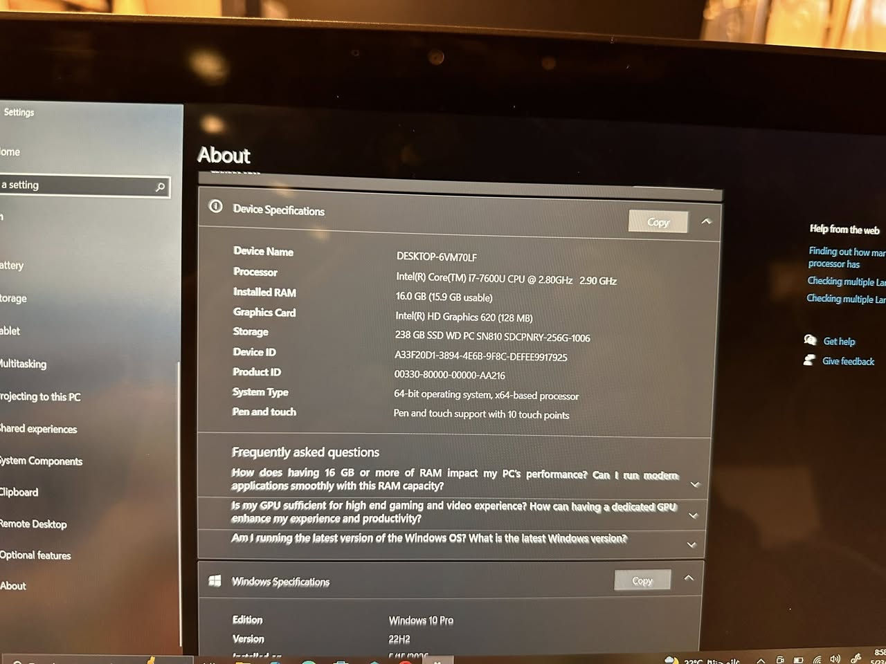 لابتوب دييل شاشه لمس latitude 5289سعر ٢٥٠و مجال❤️‍🔥


**إذا كنت صاحب هذا الإعلان وتريد حذفه لأي سبب، رجاءا أرسل رسالة إلى الدعم الفني**