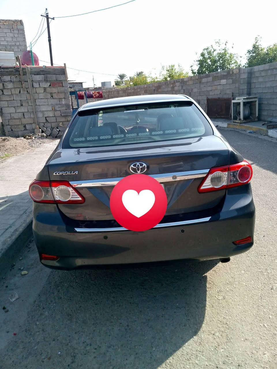 كورلا 2013 وارد امريكي مصبوغة حزام تبديل 3 قطع السيارة مكفولة كير ومحرك وتكم وقمارة وجنطة  السيارة بسمي رقم بغداد مشروع وطني لون فيلي السيارة نظيفة وما متعوبة ابد مكينتها 1800  السنوية لحد سنة 2028السعر المطلوب 120 وبيها مجال
مكاني بغداد التاجي 
رقمي ***********
***********
