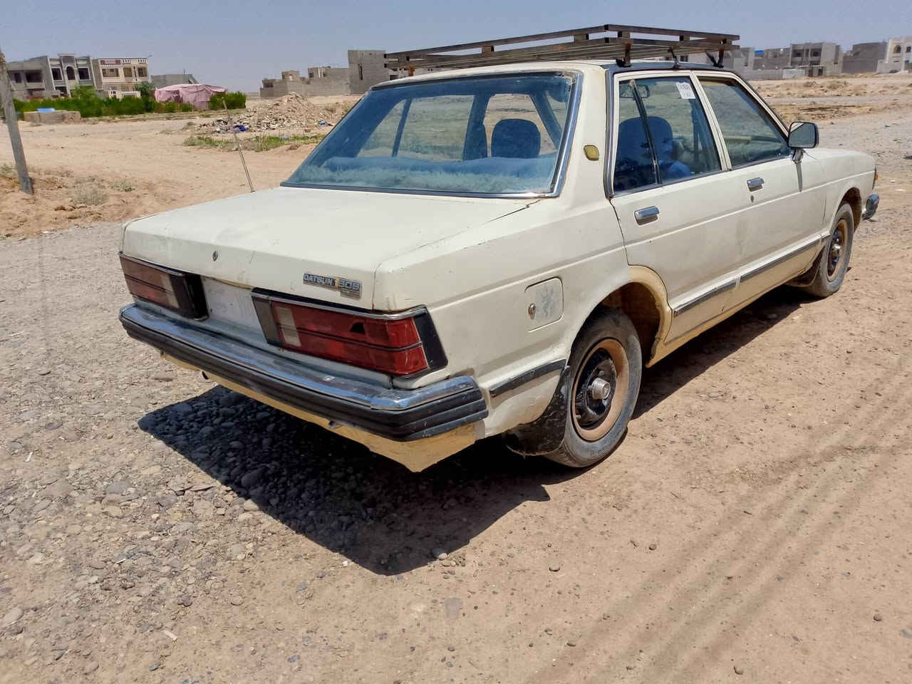 السلام عليكم اصدقائي الاعزاء سياره نيسان داستن موديل 80 المكان صلاح الدين تكريت حي الديو شارع 60 السعر 15 او مراوس ‏اوبل اوميجا اوبكترا حسب القناعه وهذا رقمي *********** سياره نظيفه داخل وضع شركه تبريد شغال

