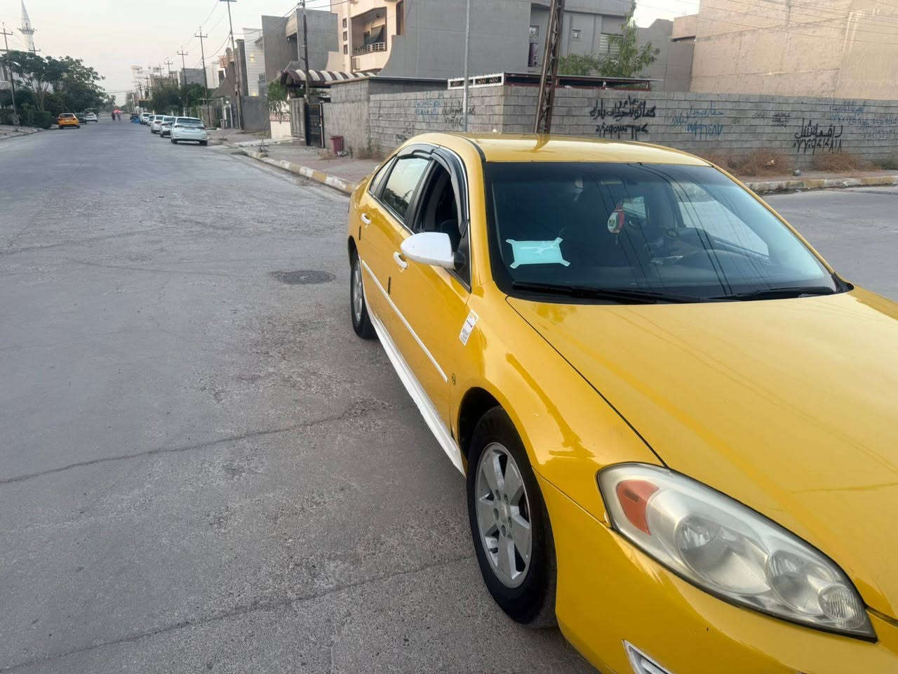 سلام عليكم ✋

❄️ لبيع فقط..... 
انباله شفليت🚘 موديل
2010
تكسي🚕 سياره شغل داخلي خارجي
1.كير محرك شرط عل فحص👍 
2 سياره فول حساسه كامرا خلفي🆕 
3.بدون ضربه قوي بيه جاملغ خلفيه حفيف❄️🆕 
4.ساستم سماعات كامل مكمل🆕 
5. سياره جاهز من اخير كبل لشارع🆕 
6. صدر امامي خلفي شرط🆕

7.شرط تحويل خلصنه معامله كامل بس ابصم كبل رقم خلصن كامل انكليزي هم💐
8.نقابه مصفره غرامه مصفره كامل✋ 
9. سعره 65  بيه مجال الطيبين
10.  اتصال عن ***********📞 تحياتي لكم
