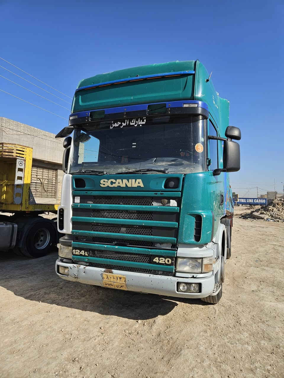 السلام عليكم سكانيه للبيع موديل ٢٠٠٢ كير مكينه شاصي مكفول رقمه سليمانيه بأسمي سنويه تنتهي لل٢٠٢٧ السعر شدتين وربع وبيه مجال العنوان حله شارع ٨٠ /***********
