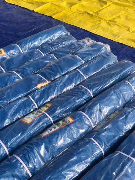 جادر صيني جميع القياسات.
٤×٥٠ 
٦×٣٣
٨×٢٥
١٠×٢٠
١٢×١٦.٥
العنوان : سامراء ( تقاطع ساحة الجص )
الاتصال :***********_***********
