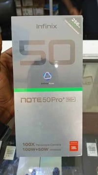 نوت 50 برو بلاس • ٢٥٦ جيجا • شحن ١٠٠ واط