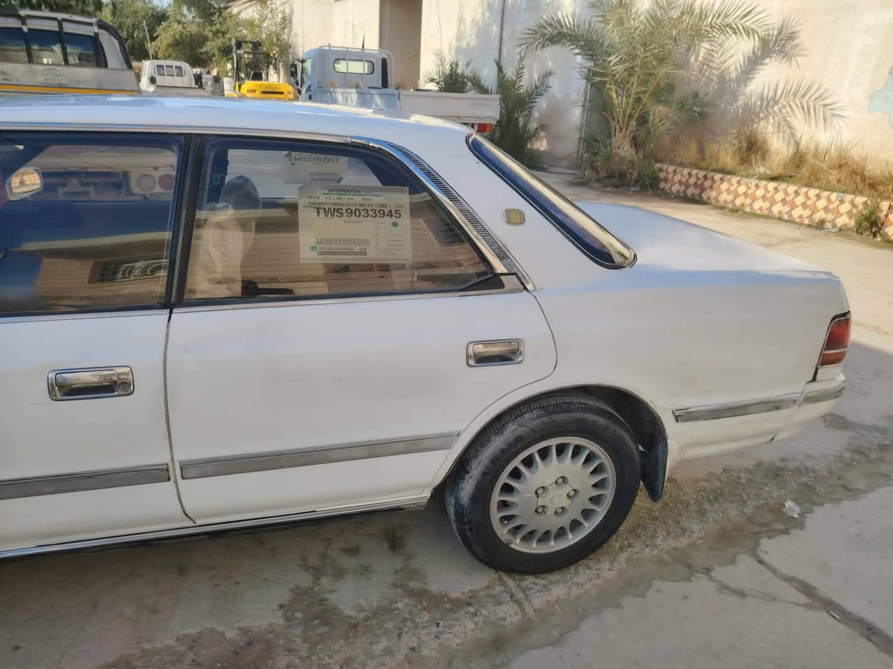 موديل 91سياره مارك
محرك ونجي
رقم صلاح الدين انكليزي
2030 السنويه
كير ومحرك مكفولات
تبريد بس غاز شرط
محوره تحوير موصل.
تخم تاير باتري جديد
مابيها صبغ فقط بارد بسيط
السعر 42 بيها مجال بسيط
***********
