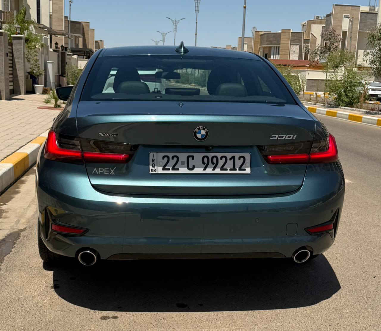 Bmw 330i xdrive 2021

وارد امريكي ، قطعتين فقط ( جاملغ + بنيد ) 
ايرباك بردة + دشبول 
رقم اربيل 
ماشية ٥٥ الف كيلومتر ( ٣٣ الف ميل ) 

مواصفاتها كلش حلوة 
تشغيل عن بعد 
عرض ع الجامة ( هيد اب دسبلي ) 
نقاط عمياء 

عينة دجتل 
مقاعد جلد كهرباء + تدفئة 
سستم صوت Hi-Fi

مكان السيارة البصرة مركز المدينة
للبيع بسعر 25,600 دولار 

للتواصل على الخاص أو الرقم التالي 
***********
