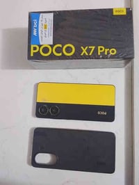 اخواني سلام عليكم تلفون للبيع poco x7 pro  ذاكرة 512 وال عشوائية 12 مو...