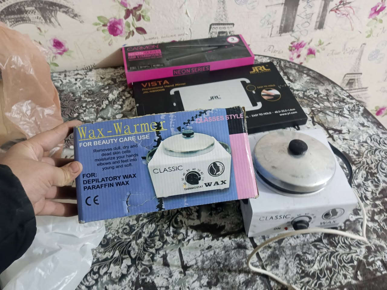 سلام عليكم جهاز شمع جديد ما مستخدم +كاوية جديد ما مستخدم +امراية يدوية جبيرة السعر قيم وخذ العنوان بغداد الكمالية


**إذا كنت صاحب هذا الإعلان وتريد حذفه لأي سبب، رجاءا أرسل رسالة إلى الدعم الفني**