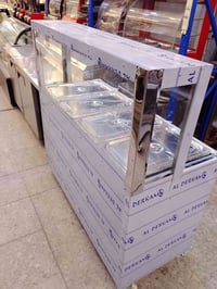 حمايه طعام اربعه ابلانك استيل قياس متر ونص 07772298336