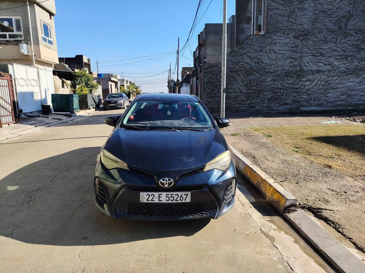 سلام عليكم للبيع كورلا اس اي موديل ١٧ بيهه صبق قطعتين بنيد وباب سايق مكان السياره  السعر ب ١٢٥  ***********
