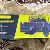 كيبورد RGB • ماوس ألعاب • سماعة بميكروفون