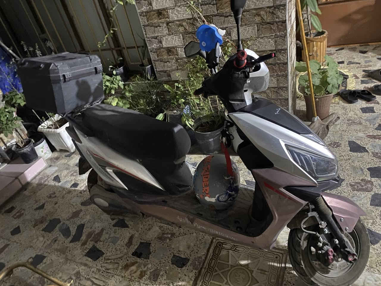 للبيع سكنس شحن نظيفة كلش استعمال 6 اشهر فقط
الدراجة كلش نظيفة ما بيها اي خلل و لا بيها اي كسر بالكفرات 
بطاريات 6 جديدات كلش والله 
تمشي 70 كيلو متر حقيقي مو وهمي انتبهو حقيقي مو وهمي 
الدراجة مستعملها كلش قليل على كد اروح بيها للشغل و ارجع ما متعبها نظيفة 
الشراي يراسلني واتساب ***********
اني اشتريتها قبل 6 اشهر ضبط ب مليون 
السعر حالياً اني عارضها ب 700 و بيها شوي مجال
الله شاهد الدراجة كلش قوية بس اني ما مستفاد منها 
ملاحضة الصندوق الي بالخلف مو وي الدراجة هذا مالتي
